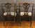 Brown Late 19th Century Pair of George III Style Mahogany Arm Chairs For Sale - Image 8 of 8