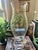 Vintage Blenko Cw10 Williamsburg Reproduction Hand Blown 18” Glass Hurricane For Sale - Image 9 of 9
