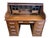 Solid wood desk by National Mt. Airy This vintage oak wood roll top desk is a blend of practicality and artistry, making...