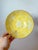 Absolutely beautiful pre-1930s Japanese Kutani yellow Chrysanthemum bowl, showing the hand painted yellow motif on the...