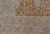 Antique Indian Amritsar Rug in Light Orange/Saffron, Pink, Light Blue & Green 9'10 X 13'3 For Sale - Image 11 of 17