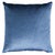 Schumacher Venetian Blue Silk Velvet Cadet 18" Pillow For Sale - Image 4 of 4