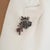 Late Victorian Style 5 Ct Blue Sapphire, Ruby & Diamond Jeweled Spray Convertible Brooch Pendant Make a statement with...