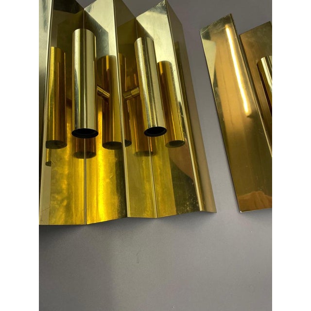 German Wall Light in Brass from WKR Leuchten, 1970s, Set of 2 For Sale - Image 10 of 18