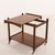 Wood Mid-Century Italian Serving Cart in Rosewood, 1960s For Sale - Image 7 of 18