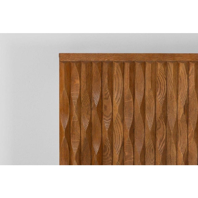 Niagara Cabinet in Oak by Maison Aurora, Belgium, 1975 For Sale - Image 6 of 17