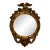 Antique Federal Giltwood Convex Mirror For Sale