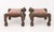 Brown Egyptian Revival Carved Wood Lion Benches, Pair For Sale - Image 8 of 10