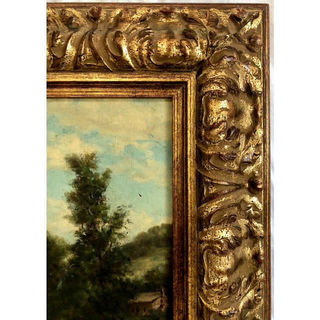 Late 19th-Century Barbizon-Style Pastoral Landscape by C B Robertson For Sale In San Francisco - Image 6 of 11