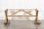 Large Mid-Century English Bleached Oak Frame Refectory Table, 1970s For Sale - Image 6 of 18
