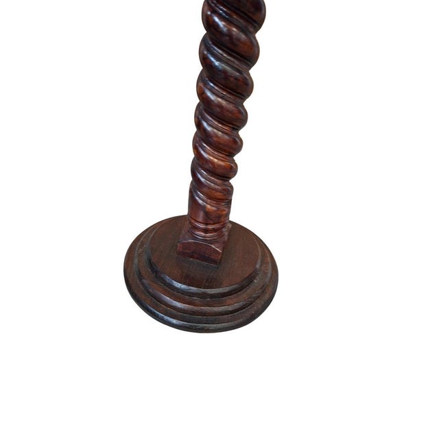 1990s Vintage Refectory Table in Carved Ash, 1990 For Sale - Image 5 of 9