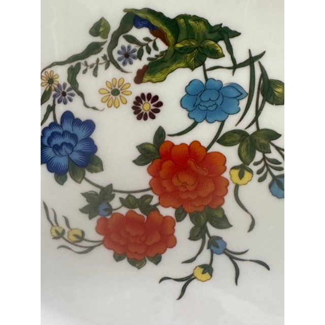 Vintage 1960 Aynsley and Sons England Hand Painted "Famille Rose" 56pc Dinner Set for 8 For Sale - Image 9 of 18