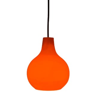 Mid-Century German AH Glass Pendant Lamp from Peill & Putzler, Set of 3 For Sale