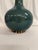 Modern Weathered Blue Glaze Vase- Mecox For Sale - Image 3 of 3