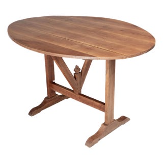 French Wine Tasting Tilt Top Table For Sale