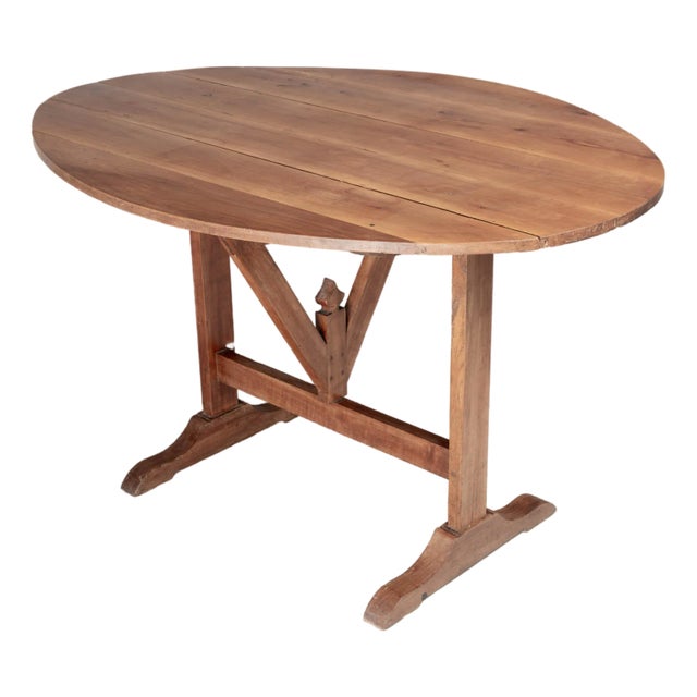 French Wine Tasting Tilt Top Table For Sale