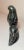 1940s Antique Carved Green Stone Soapstone Canadian Seal Eskimo Sculpture Inuit For Sale - Image 5 of 12