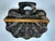 Victorian Papier Mache Crumber: Lacquered Clamshell Tray, Floral Decor For Sale - Image 9 of 9