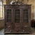 A monumental expression of the Renaissance Revival spirit, this impressive 19th century triple bookcase was masterfully...