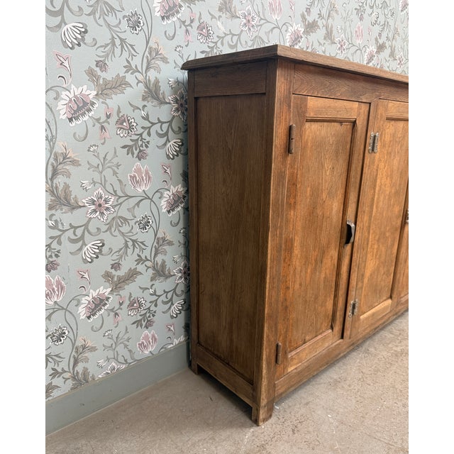 Oak Sideboard with Icebox, 1900s For Sale - Image 4 of 18