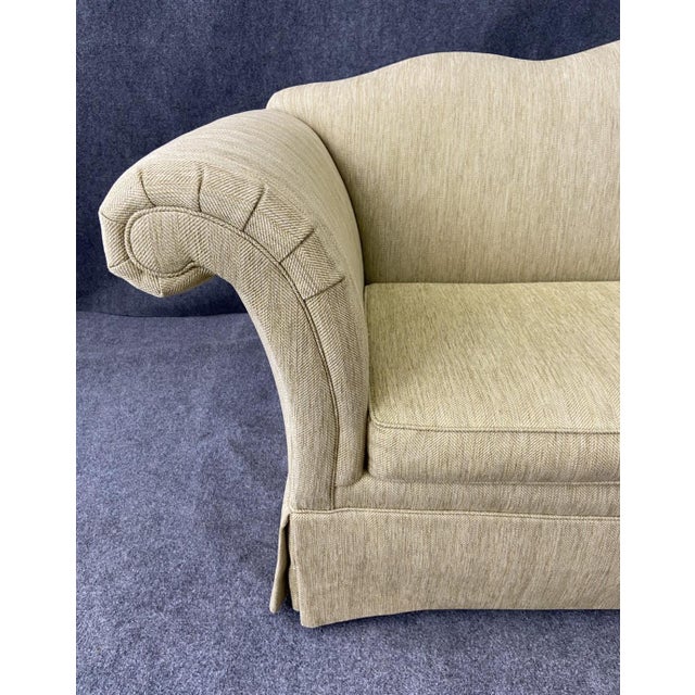 Green Drexel Heritage Sofa by Lillian August For Sale In Raleigh - Image 6 of 11