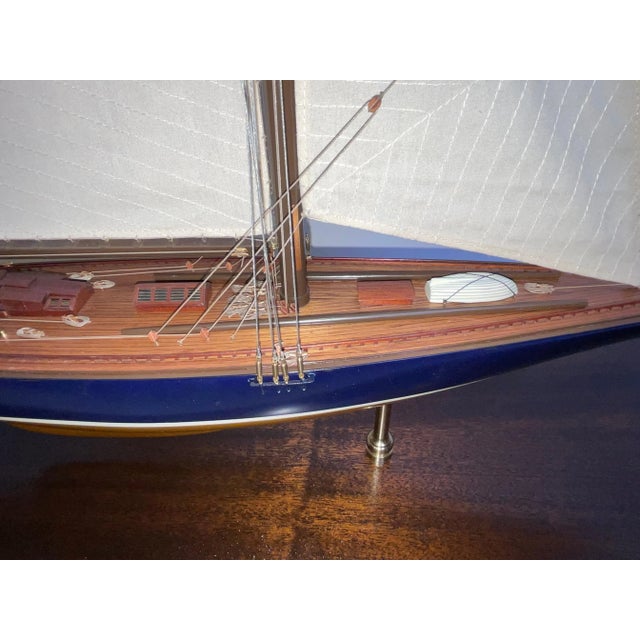 A 130 foot J class yacht built by Camper and Nicholson in Gosport England for aviator Tom Sopwith, Endeavour challenged...