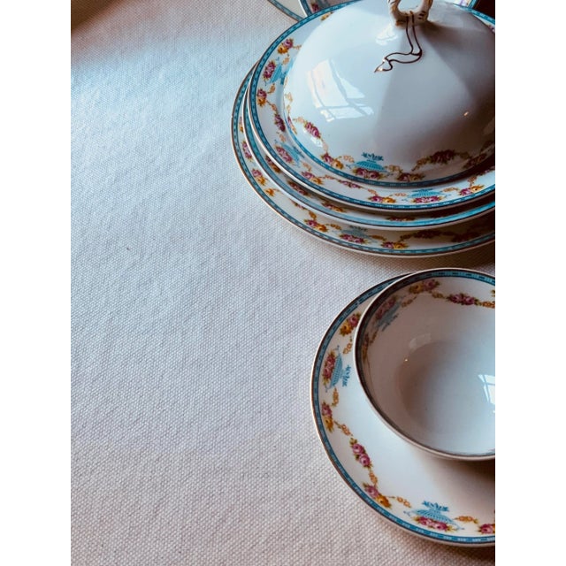 1930s Grindley "The Royston" Breakfast Set for One - Vermont Estate Collection - Set of 6 For Sale - Image 10 of 18