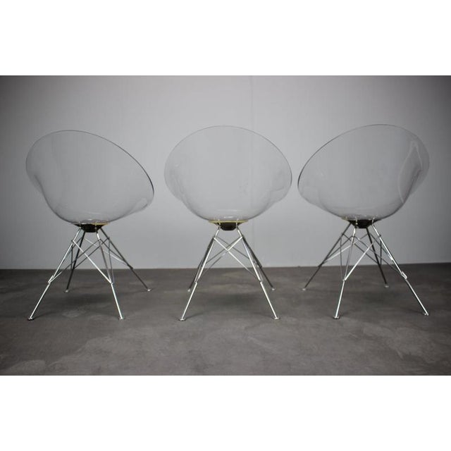 Eros Chairs by Philippe Starck for Kartell, Italy, 1999, Set of 3 For Sale - Image 15 of 18