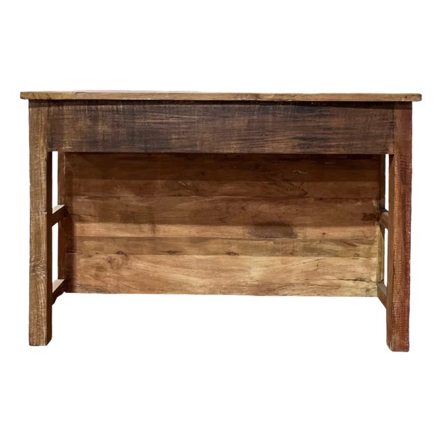 Matthew Izzo Home Rustic Timber Reclaimed Wood Kitchen Island - New Item For Sale