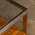 Vintage English Chrome, Glass and Wood End Table from Merrow Associates, 1960s For Sale - Image 9 of 15