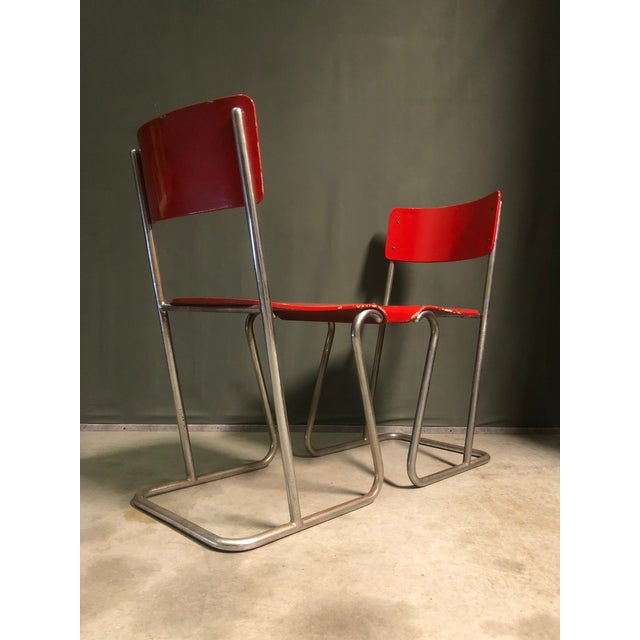 Vintage Bauhaus Tubular Chairs, 1920s, Set of 2 For Sale - Image 4 of 9