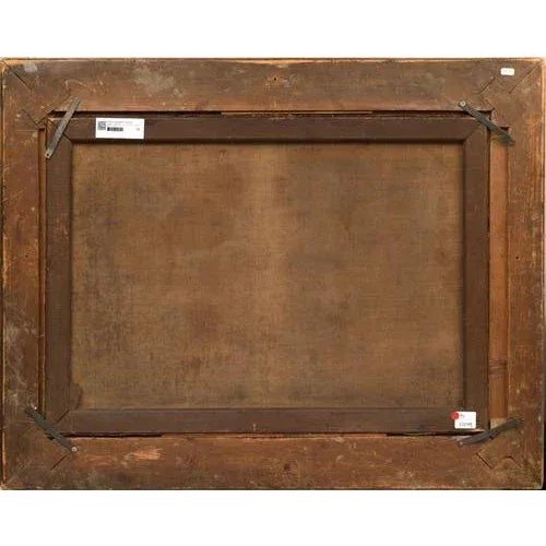 Figurative Landscape, Oil on Canvas, 18th Century For Sale - Image 3 of 4