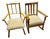 Late 19th Century Arts & Crafts Rocking Chair and Spindle-Back Armchair For Sale