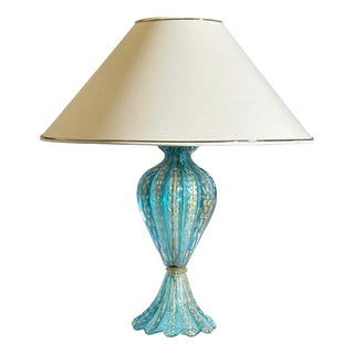 Murano Glass Table Lamp from Barovier & Toso, 1960s For Sale