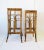 Wicker Bamboo Pedestal Column Stand For Sale - Image 11 of 13