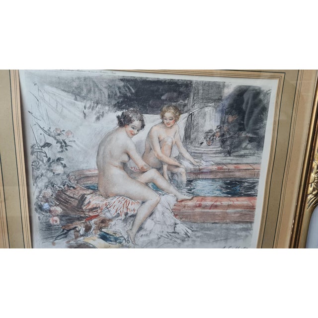 Albert Calbet, 1910, Lithographs, Set of 2 For Sale - Image 6 of 16