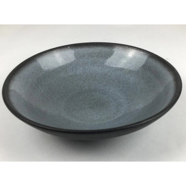 Stone Gray Vintage Stoneware Bowl by Jars Made in France For Sale - Image 8 of 8