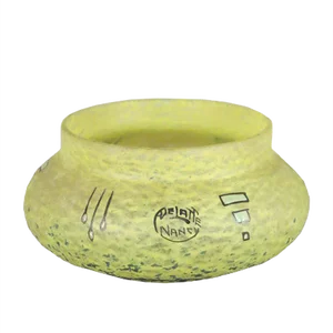 Art Deco Glass Bowl by André Delatte