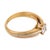 Cartier Cartier Vintage 0.50 Carat Diamond 18k Tricolor Gold Engagement Ring, Size 5.5 For Sale - Image 4 of 6