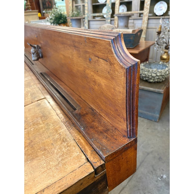 Early 19th Century Walnut Billot De Boucher/ Butcher's Table For Sale - Image 11 of 15