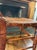 Antique Tiger Maple Side Chair With Woven Rush Seat For Sale - Image 13 of 18