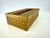 Vintage Hollywood Regency Gold-Tone Basket Weave Tissue Box & Guest Towel Holder For Sale In Little Rock - Image 6 of 12