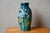 Blue Art Deco Bohemian Soufflenheim Glazed Terracotta Vase, 1920s For Sale - Image 8 of 8