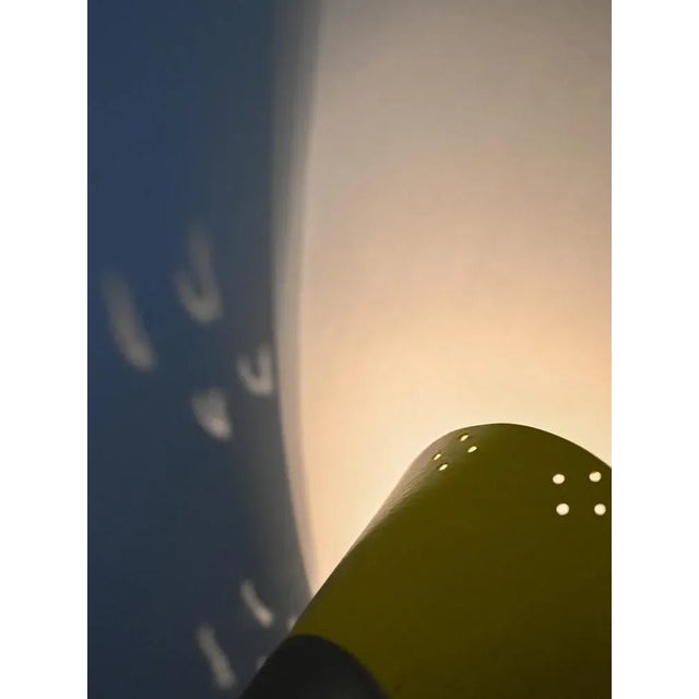 Vintage Yellow Table Lamp, 1960s For Sale - Image 3 of 8