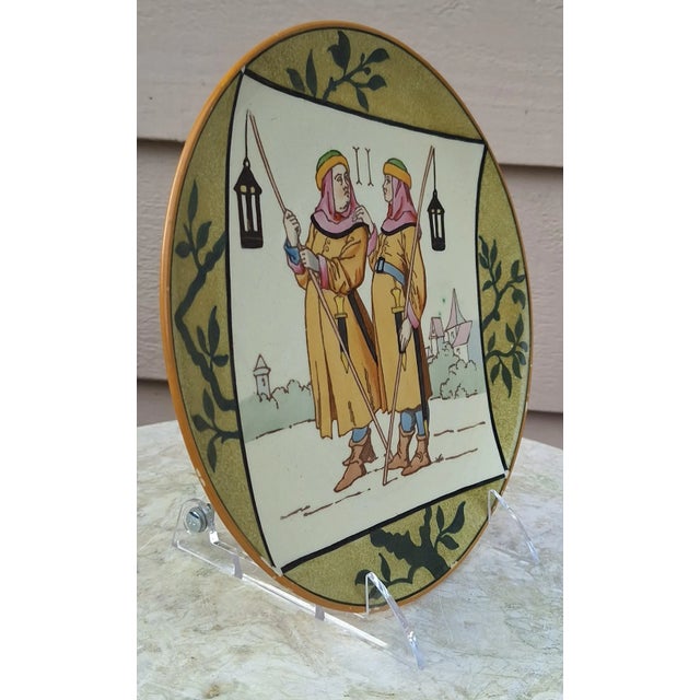 Minton 19th Century Antique Minton Maiolica Plate For Sale - Image 4 of 10