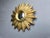 Vintage Golden Sunburst Mirror, 1960s For Sale - Image 9 of 10
