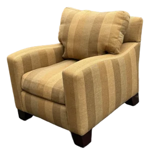A Rudin Custom Made Upholstered 628 Club Chair