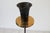Black Mid-Century Black Metal and Brass Scrolled Double-Candle Holder For Sale - Image 8 of 11