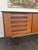 Mid-century teak sideboard by Johannes Andersen for Silkeborg Furniture Factory, 1960s Two doors with drawer on the left...