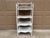 19th Century American Victorian White Painted Bamboo Four-Tier Étagère For Sale - Image 4 of 14